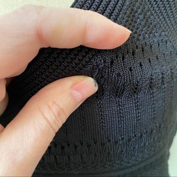 Cache Black Cocktail Bodycon Dress - Picture 13 of 14